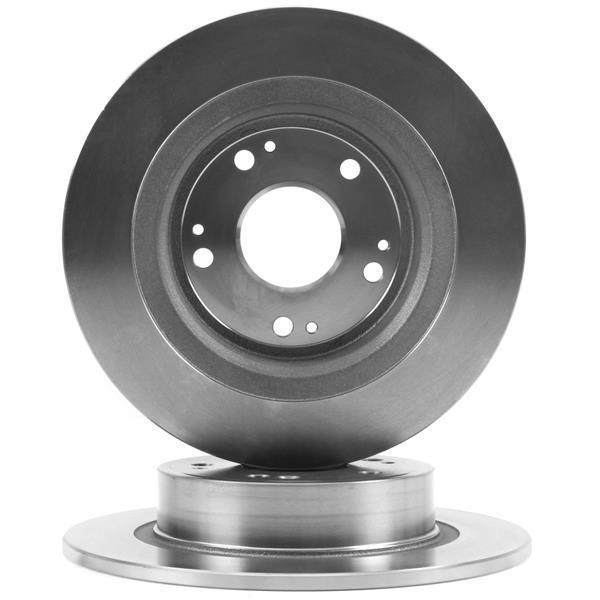 ARKA FREN DİSKİ (DOLU TİP) HONDA ACCORD 2,0L R20A3 (CU1 kasa) 08-15 (282 çap x 5 bijon) - Adet disk fiyatıdır - AYD - OEM 42510TA0A01