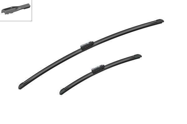 ON AEROTWIN SILECEK SETI - [700-400 MM] MUZ TIPI SILECEK KIT CADDY TIGUAN SHARAN ALHAMBRA - BOSCH - OEM 7N1998002