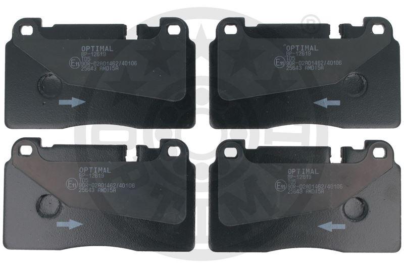 ÖN BALATA AUDI Q5 2.0 TFSI 2.0 TDI 3.0 TDI 12> A6 14> A7 14> PORSCHE MACAN 14> - OPTIMAL - OEM 8R0698151C