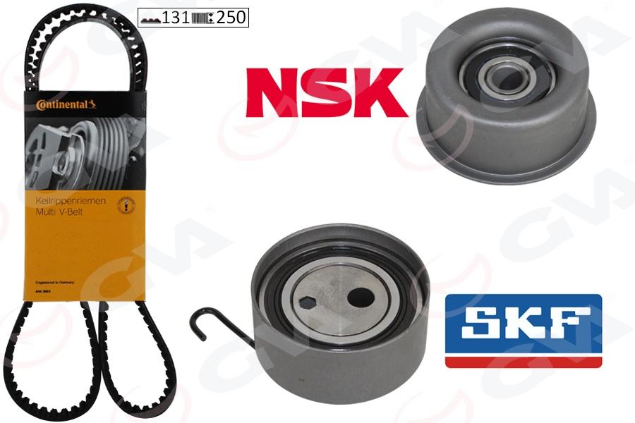 EKSANTRİK GERGİ KİTİ (131x250) ASTRA G-COMBO C-CORSA C-MERIVA A 1.7 CDTI Y17DT-Z17DTH-Y17DTL-Z17DTL - GVA - OEM 1606389