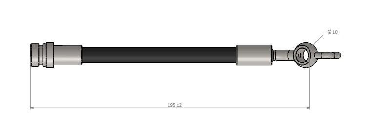 FREN HORTUMU ARKA AURIS - CAVO - OEM 90947W2016
