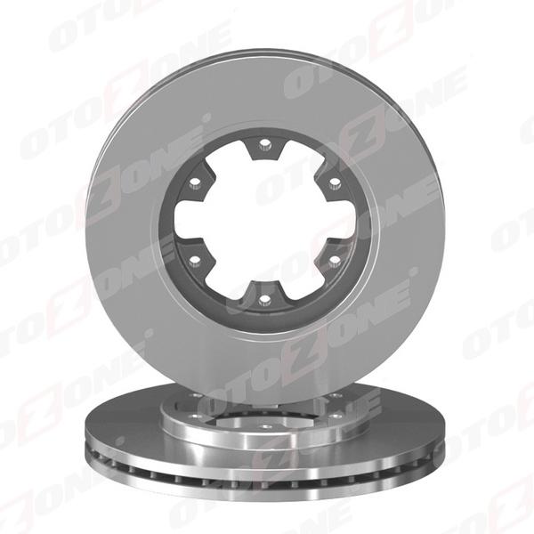 ÖN FREN DİSKİ (HAVA KANALLI) NISSAN TERRANO 2,4L 2,7L KA24 TD27T R20 96-> / PATHFINDER 3.2L QD32ETi R50 4x4 97-04 / PICK UP 3,2L QD32 4x4 D22 97-04 (277 çap x 6 bijon) - Adet disk fiyatıdır - OTOZONE - OEM 402060F000