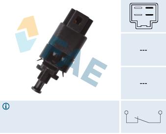 FREN STOP MÜŞÜRÜ (ŞALTERİ) CHEVROLET AVEO-KALOS 03> LACETTI-EPICA-REZZO-SPARK 05> 2 FİŞLİ - FAE - OEM 95368628