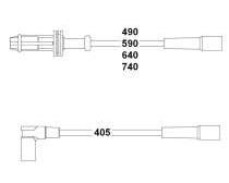 BUJİ KABLOSU P106 I-P205 I-P309 I-II-AX-BX-ZX 1.0-1.1-1.4 8V (91-96) (5`Lİ SET) - HELLUX - OEM 5967.K6