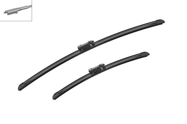 SILECEK SUPURGESI TAKIMI 600mm / 400mm BMW E92 E93 - BOSCH - OEM 61612455437