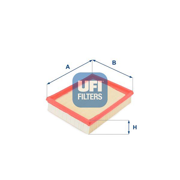 HAVA FİLTRESİ P206 1.1-1.1i-1.4-1.4i-1.6-1.6 1.6 16V (98-)- XSARA 1.4i-1.6 16V - UFI - OEM 1444.G9