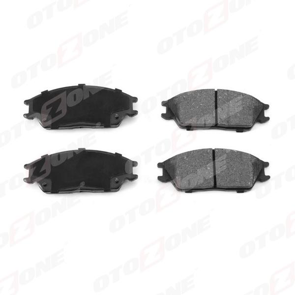 ÖN FREN BALATA HYUNDAI ACCENT 1.3L 1.5L 1.6L benzinli 1.5L CRDi dizel 95-05 / GETZ 1.1L 1.3L 1.4L benzinli 1.5L CRDi dizel 02-09 / EXCEL 90-95 / SCOUPE 92-96 - OTOZONE - OEM 581011CA10