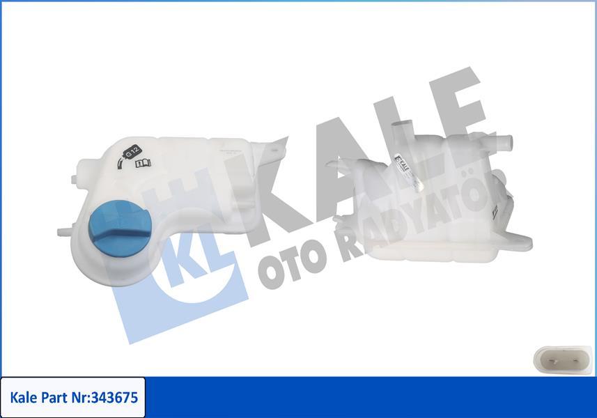 GENLEŞME KAVANOZU (KAPAKLI) AUDI A6 2.4-2.7-3.2 FSI QUATTRO-A6 AVANT 2.4 FSI (RADYATÖR EK SU DEPOSU) - KALE - OEM 4F0121403N