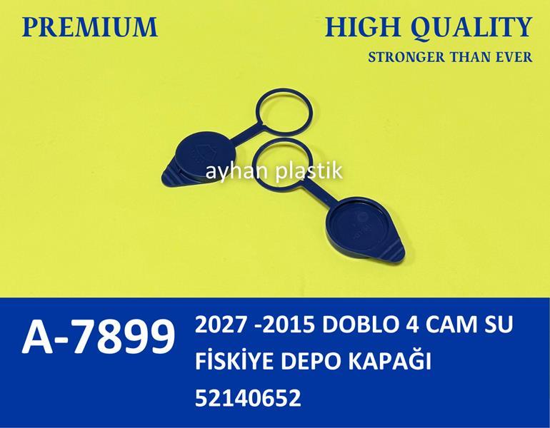 SU FISKİYE DEPO KAPAĞI FIAT DOBLO IV 15> OPEL COMBO D 12> - AYHAN - OEM 52140652