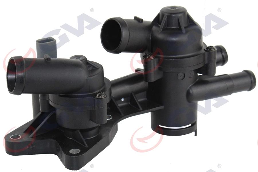 TERMOSTAT (83-87C) (KOMPLE / MÜŞÜRLÜ) GOLF5-6-PLUS-JETTA III-IV-PASSAT-SCIROCCO-TIGUAN 1.4TSI - GVA - OEM 03C121111T