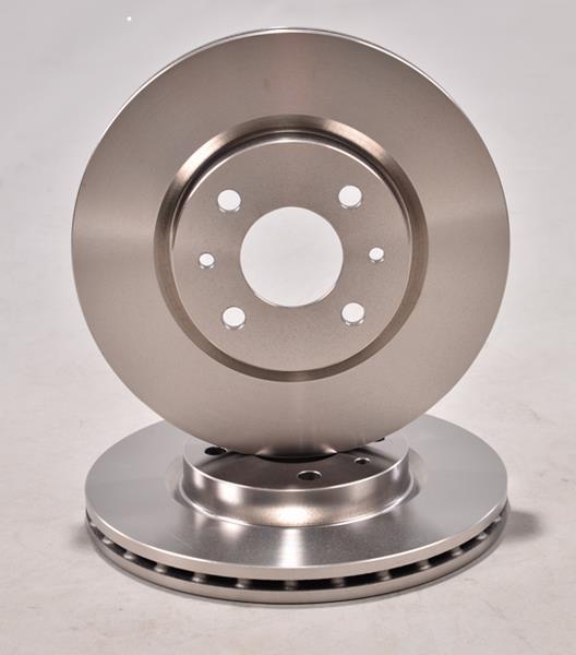FREN DISKI ON SIYAH BOYALI HAVALI 257mm FIAT GRANDE PUNTO 1.2 1.4IE 8V 16V 1.3JTD (05->) OPEL CORSA D 1.0 1.2 1.4 1.3CDTI (06->) - TDF - OEM 93197241