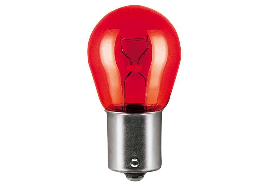 AMPUL 12V PR21W 21 BAW9s 93 AMPUL ÇAPRAZ ÜST TIRNAK KIRMIZI STOP-SİNYAL ve PARK SERİSİ - WOLFRAM