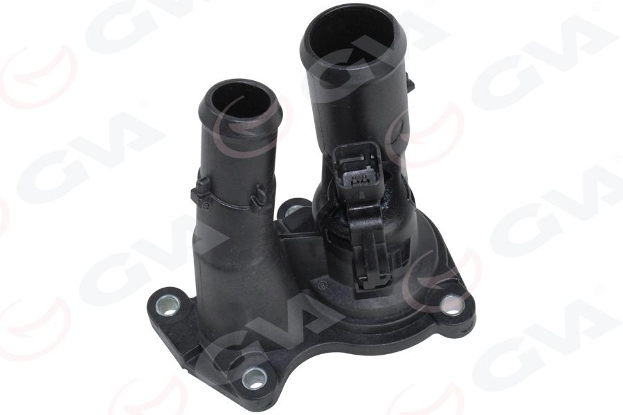 TERMOSTAT KOMPLE FORD FOCUS-CMAX-MONDEO-FİESTA 04> 1.6 BENZİN (2 ÇIKIŞ) - GVA - OEM 7S7G