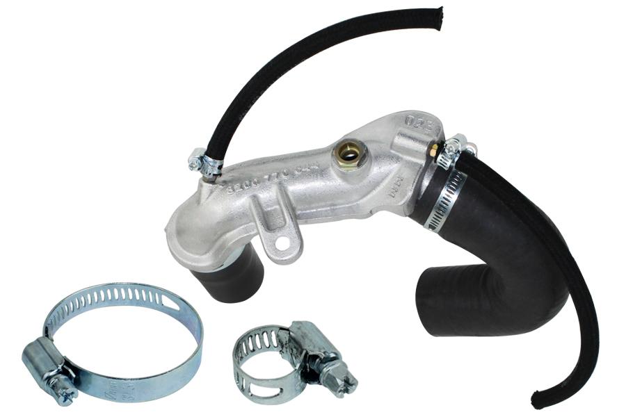 TURBO BORUSU KOPMLE(HORTUM+ALÜMİNYUM GÖVDE + KELEPÇE) KNG II-III-CLIO II-III-LOGAN 1.5DCI YM 05> K9K - AFT - OEM 8200770644