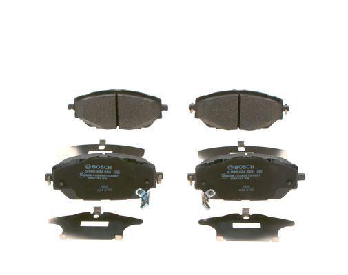ÖN FREN BALATA TOYOTA C-HR 1,2L 8NRFTS NGX10 16-> / 1,8L 2ZR-FXE HYBRID ZYX10 ZYX11 16-> - BOSCH - OEM 04465F4020