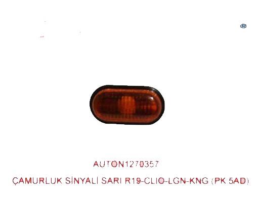 CAMURLUK YAN SINYALI BEYAZ RENAULT R19 R21 - BARAN - OEM BRN