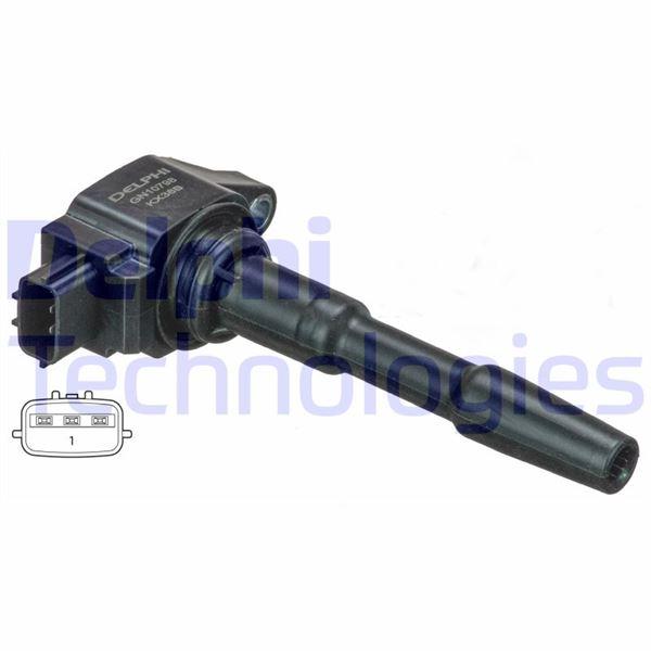ATESLEME BOBINI CAPTUR CLIO IV 0.9 1.2 KANGOO MEGANE III IV TWNG DUSTER LODGY SANDERO 1.2 Tce 13> - DELPHI - OEM 224332428R