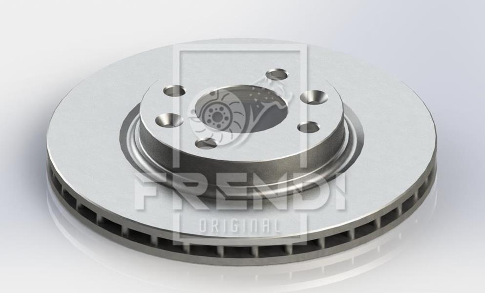 ÖN FREN AYNASI CLIO IV 12> CLIO V 19> SYMBOL III 14> DACIA LOGAN II 12> (258x22.2) 4 DELİK HAVALANDIRMALI - FRENDI - OEM 402066839R