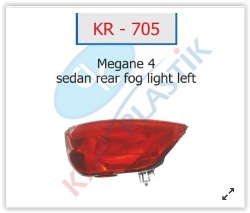 ARKA SIS FAR LAMBASI SOL < SEDAN MODEL > MEGANE IV - KAYA - OEM 265855907R