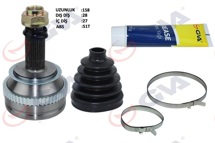 AKS KAFASI DIŞ ÖN SAĞ/SOL MASTER-MOVANO II 2.5D (S - GVA - OEM 7700102980