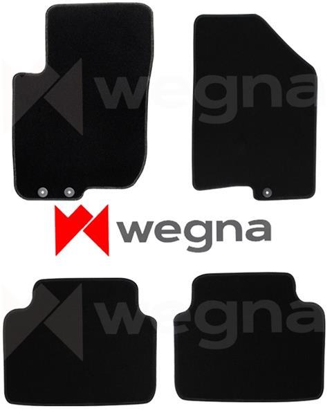 HALI PASPAS SİYAH KIA CEE'D 2007-2011 - WEGNA - OEM PASPAS
