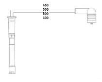 BUJİ KABLOSU CLIO II-KNG-TWNG 1.2 8V (D7F) - HELLUX - OEM 8200805133