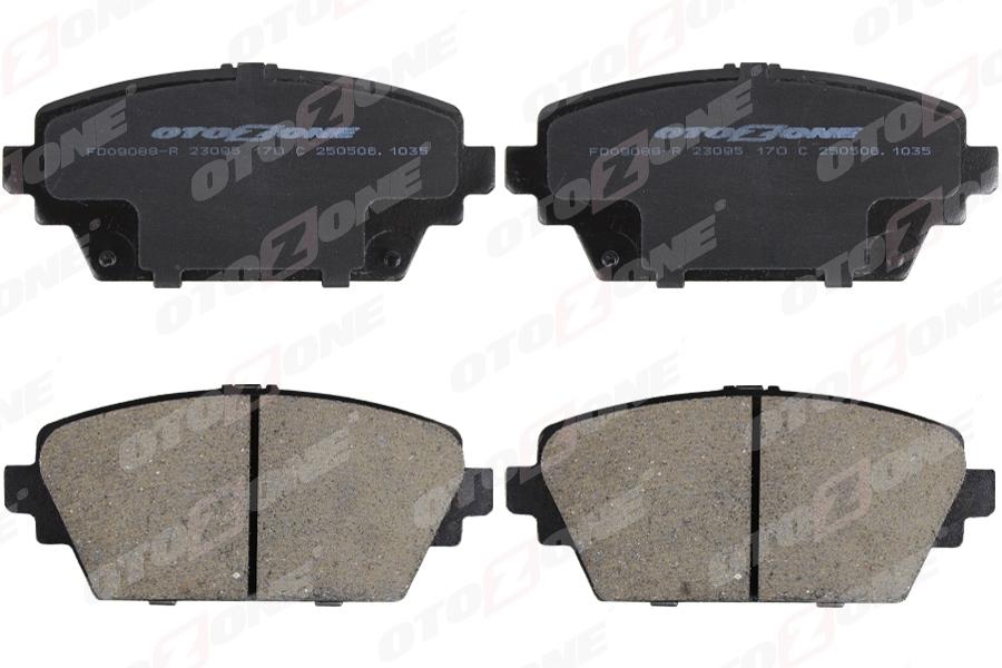 ÖN FREN BALATA NISSAN PRIMERA 1,6L 2,0L QG16 QR20 P12 03-> - OTOZONE - OEM 410604U126