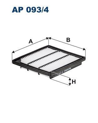 HAVA FİLTRESİ FIAT FREEMONT 2.0 JTD 170HP 06/11=> (C 23094) - FILTRON - OEM 68091843AA