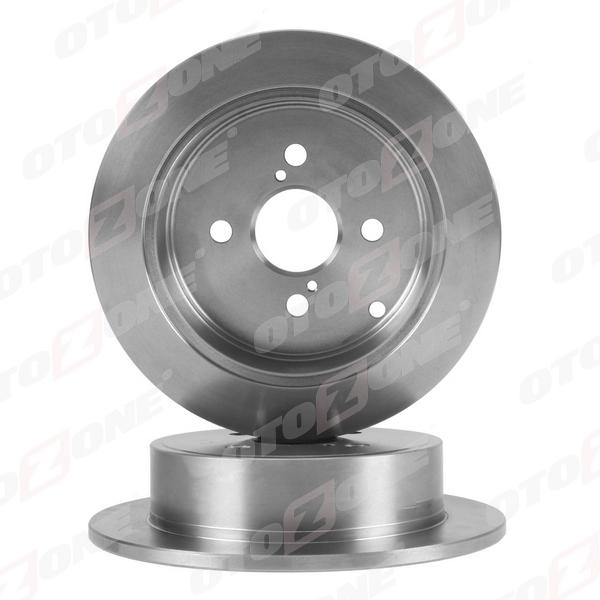 ARKA FREN DİSKİ (DOLU TİP) TOYOTA COROLLA 1,4L 4ZZ-FE ZZE120 VVTi 02-06 / 1,6L 3ZZ-FE ZZE121 VVTi 02-06 (258 çap X 4 bijon) - Adet disk fiyatıdır - OTOZONE - OEM 4243102070
