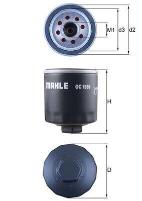YAG FILTRESI TRANSIT V363 17>(4×4) 105PS 130PS 170PS 2.0 ECOBLUE - MAHLE - OEM GK3Q6714AA