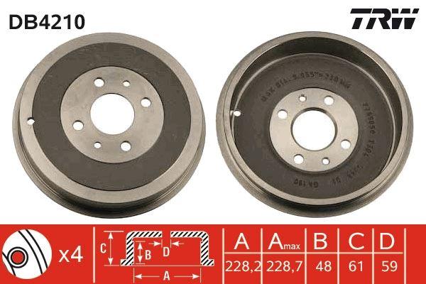 ARKA FREN KAMPANASI DOBLO-LINEA-PALIO-ALBEA-TEMPRA-TIPO-UNO - TRW - OEM 7769850
