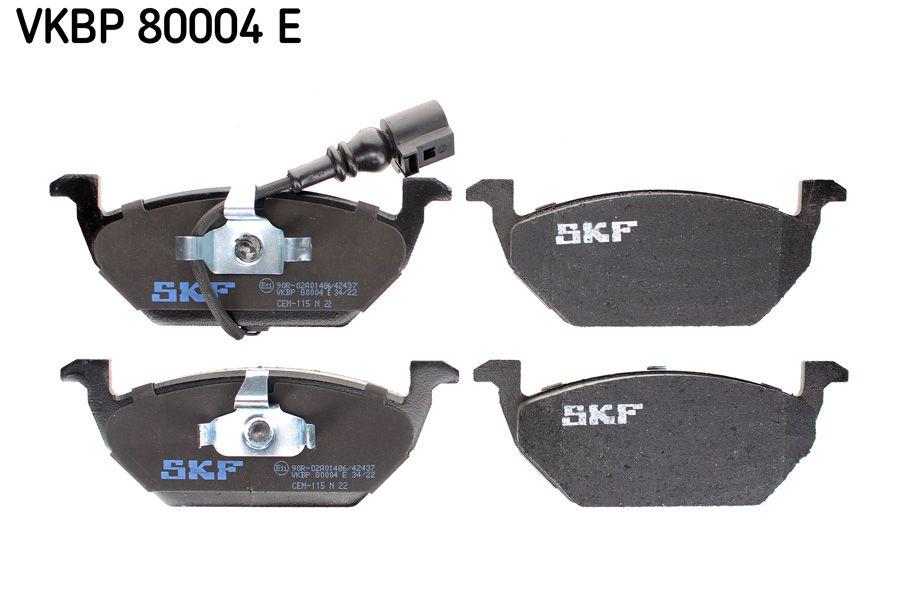 ÖN BALATA FİŞLİ KÜÇÜK GOLF4-GOLF5-JETTA-BORA-POLO-A3-LEON 97=> - SKF - OEM 1J0698151G