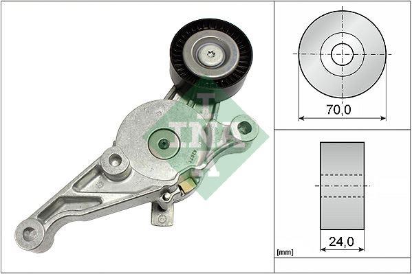 ALTERNATOR GERGISI KOMP. GOLF V 1.9 TDI 04- - INA - OEM 03G903315C