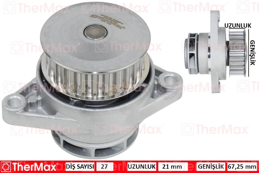 DEVİRDAİM GOLF III-POLO-CORDOBA-IBIZA 1.6 75 HP (98-02) (AEE-AEX-ALM) (T) - THERMAX - OEM 030121005N