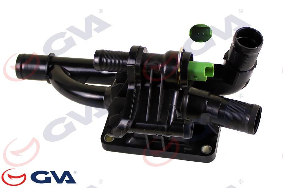 TERMOSTAT GÖVDESİ FORD PEUGEOT FIESTA-COURİER-FOCUS-207-308-PARTNER-C4-C5 07> 1.4-1.5-1.6 TDCİ EURO 5 - GVA - OEM 9M5Q