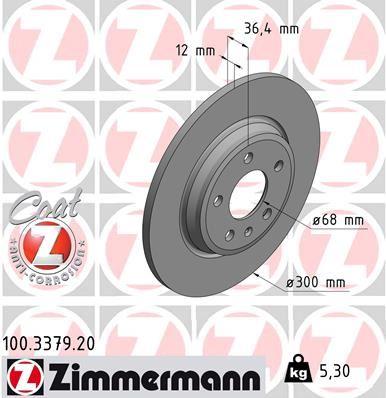 ARKA FREN AYNASI A4-A5 1.8-2.0 07=> A6 1.8-2.0 11=> A7 2.0-2.8 11=> Q5 2.0 09 - ZIMMERMANN - OEM 80A615601B