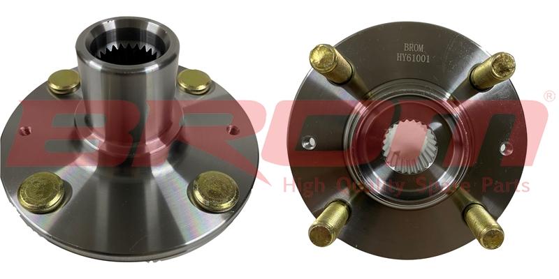 ÖN TEKER PORYASI (RULMANSIZ) HYUNDAI ACCENT MILENYUM ADMIRE ERA 01-10 / İ20 08-> / GETZ 02-09 / KIA PICANTO 04-> ABS`SİZ ARAÇLAR İÇİN - BROM - OEM 5175025001