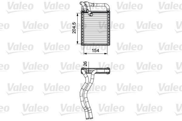 KALORIFER RADYATORU HYUNDAI I30 03-07 #### - VALEO - OEM 971382L000