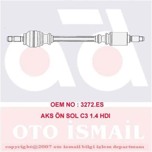 AKS KAFASI (CITROEN) C3 C2 1.4I (03=>) #### - CIFAM - OEM 3273ET
