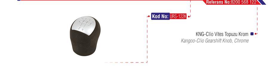 VITES TOPUZU SIYAH CLIO-KANGOO - URS - OEM 8200568122