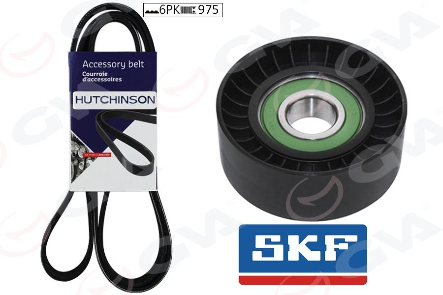 ALTERNATÖR GERGİ KİTİ (KÜTÜKSÜZ) P206-P307-P1007-C3-C4-FIESTA-FOCUS 1.4-1.6 TDİ-HDİ AC+ (K016PK975) - GVA - OEM 5750.YQ
