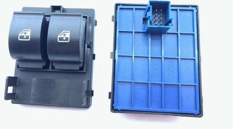 CAM AÇMA DÜĞMESİ (ANAHTARI) SOL ÇİFTLİ PEUGEOT BİPPER CITROEN NEMO FIAT FIORINO 08> - HELLUX - OEM 6490.G8