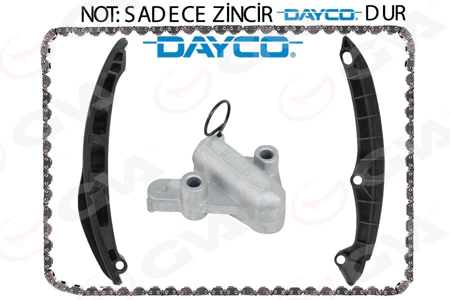 EKSANTRİK ZİNCİR SETİ GOLF5/6-JETTA-PASSAT-SCIROCCO-A3-LEON 1.6 FSI (BLF)- 1.4 TSI (CAXA-BMY-BLG) - GVA - OEM 03C198119