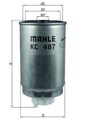 YAKIT FİLTRESİ FIAT FREEMONT 11>15 DODGE CALIBER 10> JEEP COMPASS 11> PATRIOT 11>17 2.0 JTD 2.2 JTD 2.8 JTD - MAHLE - OEM 71771642