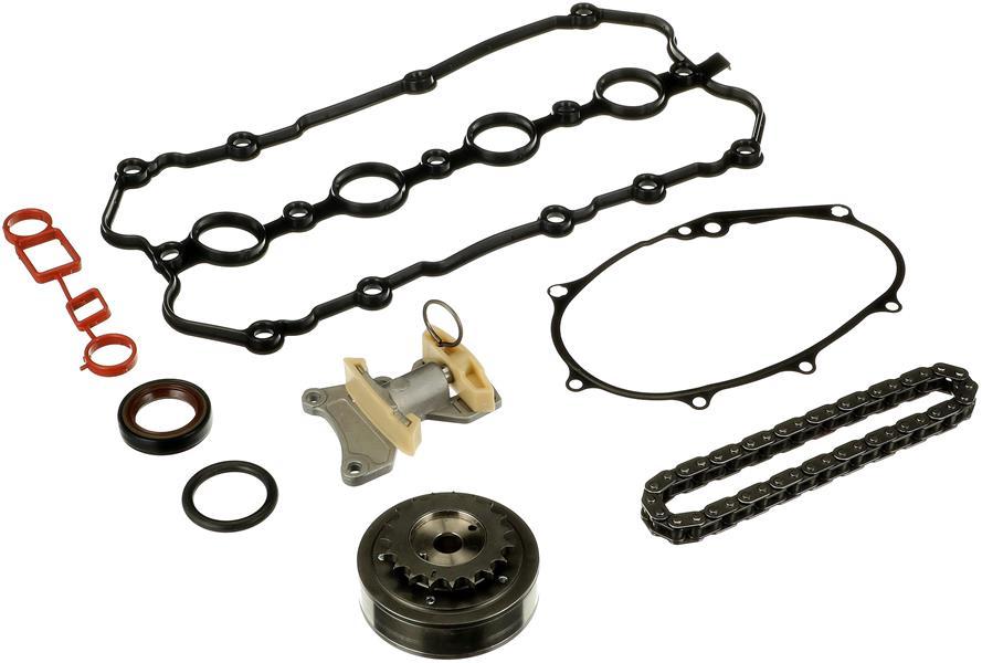 ZINCIR SETI KONUMLANDIRICI KECE VE GERGI KIT A1 A3 A4 A6 LEON OCTAVIA SCIROCCO - GATES - OEM 06F109088J