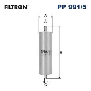 YAKIT FİLTRESİ AUDI A6 (4G2-4G5)-A6 ALLROAD III (4GH)-A7 (4GA-GF) - FILTRON - OEM 4G0127401