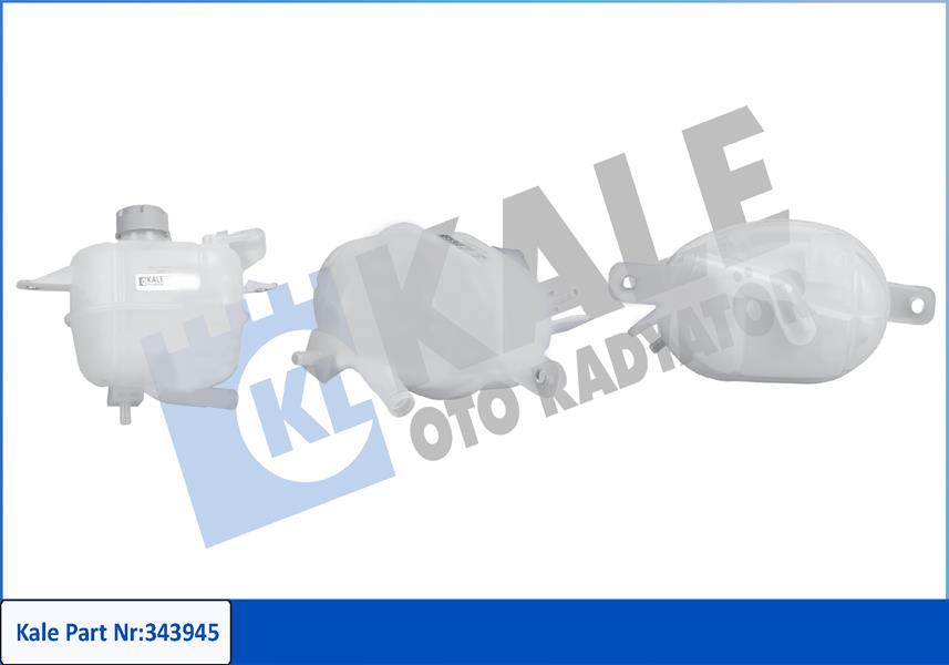 RADYATOR EK GENLESME SU DEPOSU NEMO-BIPPER 1.4HDI-1.3HDI FIORINO-DOBLO III 1.3JTD 07> KAPAKLI - KALE RADYATOR - OEM 52063538