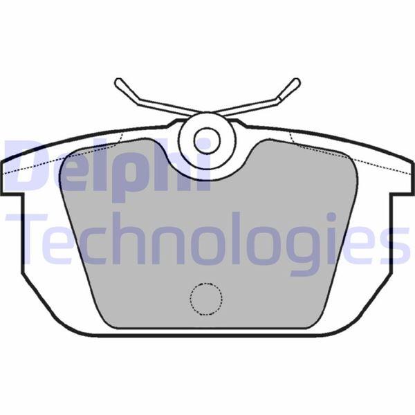 FREN BALATASI ALFA ROMEO 33, 145, 146, 155, GTV, SPIDER - DELPHI - OEM 9794089