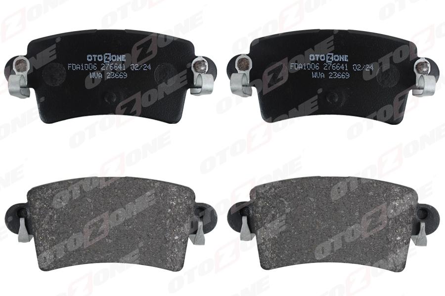 ARKA FREN BALATASI RENAULT MASTER II 01>06 OPEL - OTOZONE - OEM 7701206763