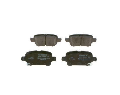 FREN BALATASI ARKA ASTRA K 1.0-1.4-1.4T-1.6T-1.6CDTI 16> - BOSCH FREN BALATA - OEM 95526568